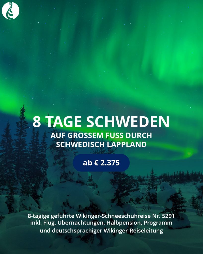 geführte Wikinger Schneeschuhreise